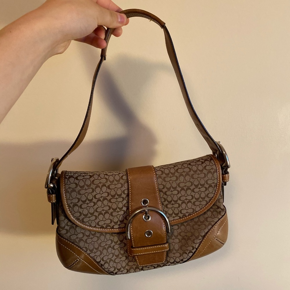 Vintage coach baguette bag